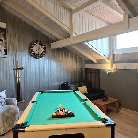 Avec Jacuzzi, Billard, Jardin Clos, Proche Paradiski בקתה *